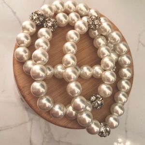 Pearl & Rhinestone Bracelets